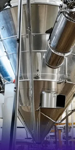 噴霧乾燥製程示意圖